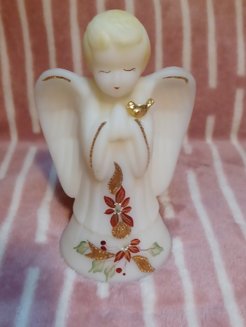 Fenton Christmas Angel Bell